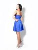 Blue Sweetheart Skater Dress