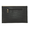 Black Envelope Clutch with Studs